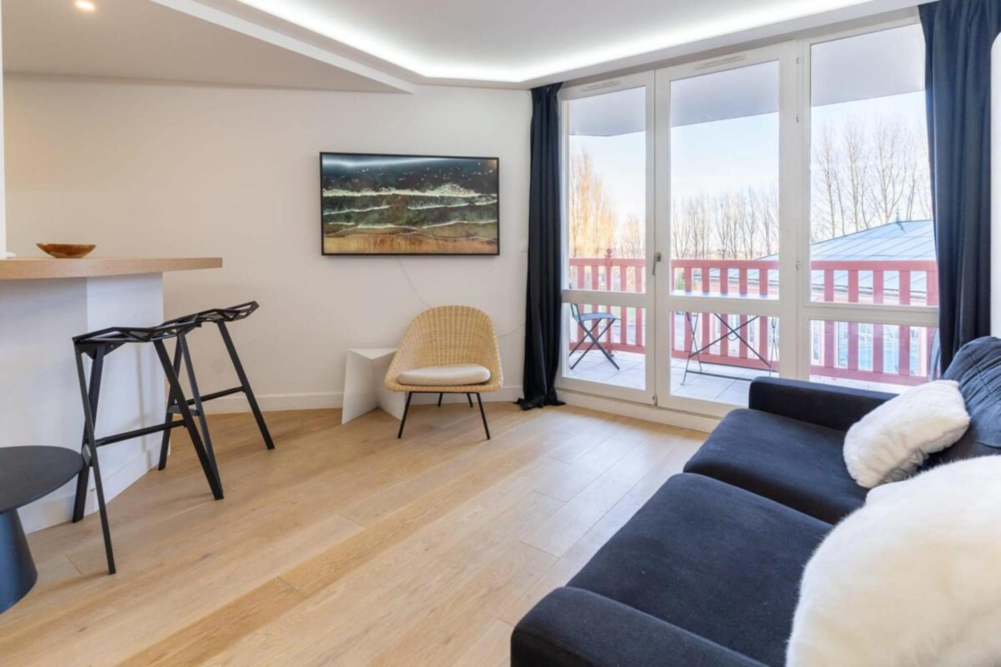 Beautiful Flat With Swimming Pool Tennis Court And Parking 148 Le Touquet Exterior foto