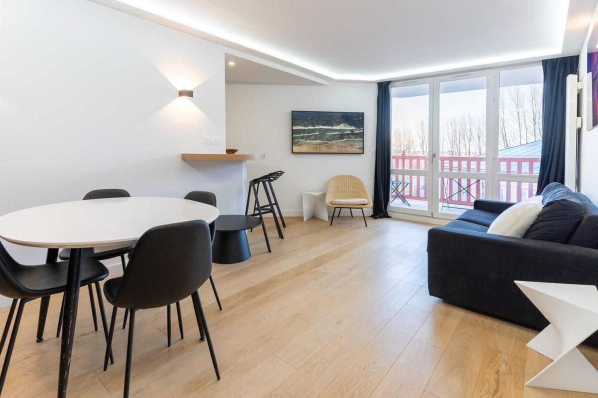 Beautiful Flat With Swimming Pool Tennis Court And Parking 148 Le Touquet Exterior foto